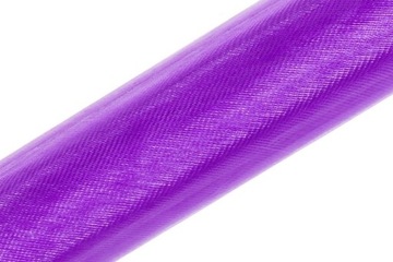 ORGANZA TIUL OBSZYWANA 10cm 9m organtyna j fiolet