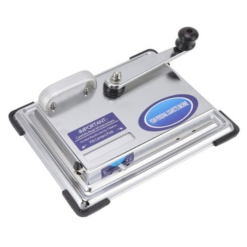 РУЧНАЯ ПОРШНЕВАЯ МАШИНА ДЛЯ НАПОЛНЕНИЯ СИГАРЕТ, TILZ, СТАЛЬНАЯ НАПОЛНИТЕЛЬНАЯ МАШИНА