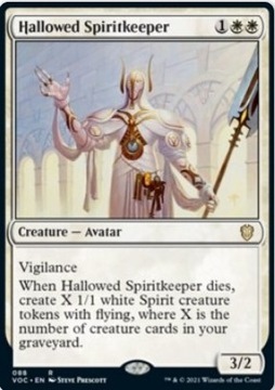 MTG Hallowed Spiritkeeper VOC Rare