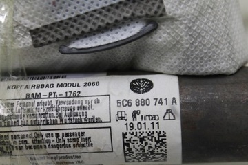 AIRBAG ULOŽENÍ ZÁVĚS LEVÝ 5C6880741A VW JETTA VI 5C 10-18