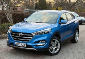Hyundai Tucson III SUV 1.6 T-GDI 177KM 2015 Hyundai Tucson 1.6T 177KM 4x4 NAVI Climatronic Serwis Bezwypadkowy 1.6