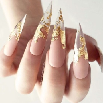 slay pazłotko СЕРЕБРЯНАЯ ПАЗЛОТКА хром серебристый металл