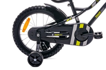 Rower dla chłopca 16 cali Tiger Bike z pchaczem PCHACZ KÓŁKA BOCZNE