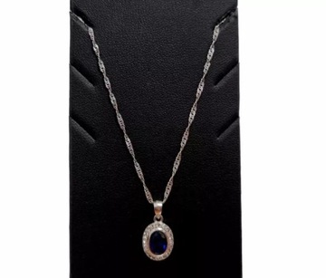 CUDOWNY ŁAŃCUSZEK Z ZAWIESZKĄ 2,94 G 50 CM