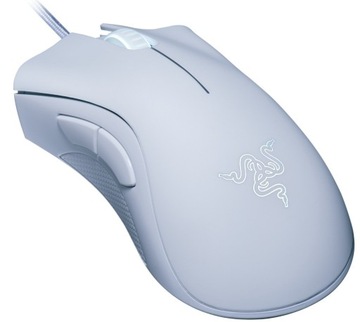Razer Gaming Mouse DeathAdder Essential Ergonomic Optical mouse, White, Wir