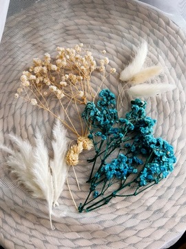 НАБОР СУШИЛОК ДЛЯ ТОРТОВ, СИНИЙ, БЕЛЫЙ, КРЕМОВЫЙ, ШАР, ГИПСОВЫЙ ТОПЕР