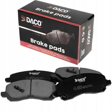 Klocki hamulcowe DACO PRZÓD Lancer Compass Caliber