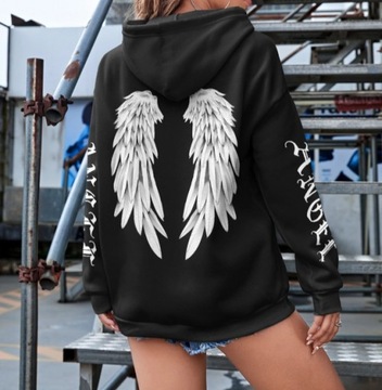 СВИТШОТ ЖЕНСКИЙ, КАПЮШОН, КЕНГУРУ ПИСАТЕЛЬ, ЦВЕТ М