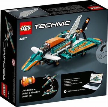 LEGO 42117 TECHNIC Samolot wyścigowy