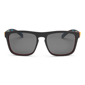 Okulary polaryzacyjne męskie przeciwsłoneczne nerdy modne UV-400 kwadratowe