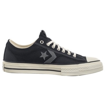 Buty Trampki Damskie Converse Star Player 76 OX Black Grey Czarne