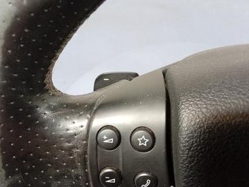 КОЖАНЫЙ РУЛЬ PASSAT B6 GOLF V, НАКЛАДКИ R LINE