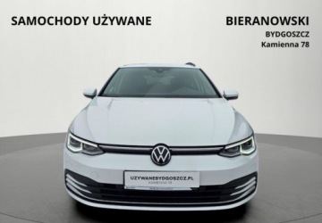 Volkswagen Golf VIII Hatchback 1.5 eTSI EVO mHEV 150KM 2022 Volkswagen Golf Variant Stan bdb - Alcantara - Kamera - Czujniki - Podgrz., zdjęcie 2