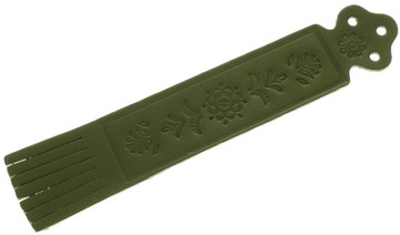 Закладка из коричневой кожи 100% PL КОЖА