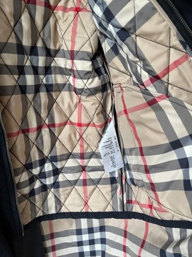 Burberry kurtka męska + płaszcz 2w1 dwie kurtki M