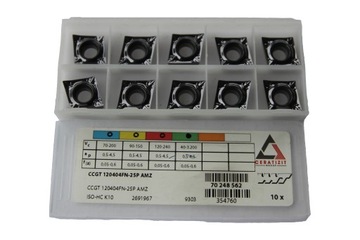 Płytki wieloostrzowe CCGT 120404 FN-25P WNT CERATIZIT