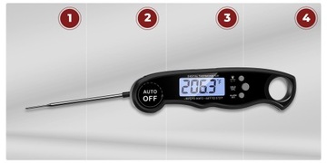 Elektroniczny termometr kuchenny lcd