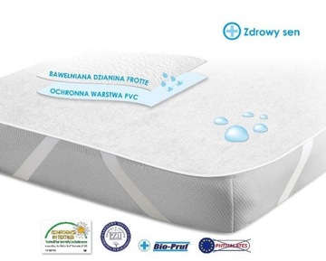 PRZEŚCIERADŁO PODKŁAD WODOODPORNY 90x200