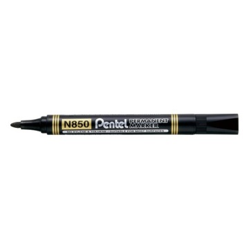 Marker Permanentny PENTEL N850 czarny Okrągła