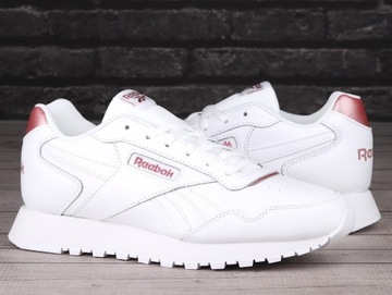 Buty damskie sneakersy Reebok GLIDE RUNNING WHITE SKÓRA