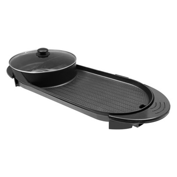 GRILL ELEKTRYCZNY 2 w 1 GRILL GORĄCY GARNEK 2200W