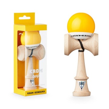 Kendama Krom POP LOL Żółty