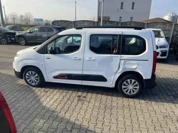 Citroen Berlingo III Osobowy M 1.5 BlueHDi 102KM 2020 Citroen Berlingo Klima. Tempomat Czujniki park., zdjęcie 3