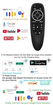 Мини-пульт дистанционного управления AIR Mouse SMART TV PC G10S Pro с подсветкой