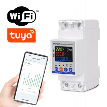 Электросчётчик TUYA с Wi-Fi и реле на 63 А