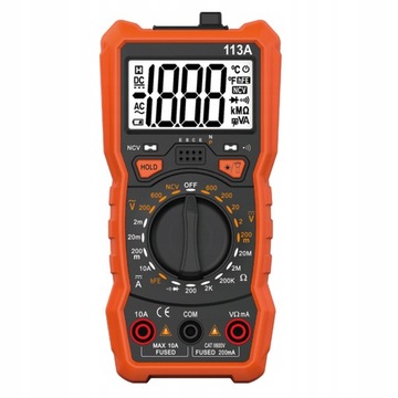 Цифровой мультиметр RICHMETERS RM113A NCV 2000