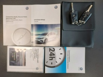 Volkswagen Touran III 1.4 TSI 150KM 2017 Volkswagen Touran 7osób 2kpl.opon SalonPL, zdjęcie 35