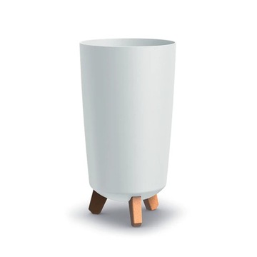 ВЫСОКИЙ ЦВЕТОЧНЫЙ ВАЗ ТОНКАЯ ПОДСТАВКА ДЛЯ ЦВЕТОВ, БЕЛЫЕ НОЖКИ