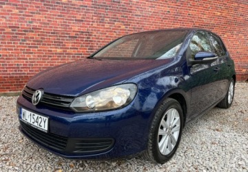 Volkswagen Golf VI Hatchback 5d 1.4 TSI 122KM 2009 Volkswagen Golf AUTOMAT DSG Hak Niski przebieg Warszawa 1.4 Benzyna 122KM
