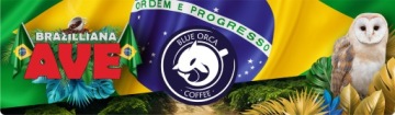 BRAZILLIA AVE КОФЕЙНЫЕ ЗЕРНА 1 КГ - СВЕЖЕОБЖАРЕННЫЕ ИЗ КОФЕЙНЫХ РАСТЕРОВ - BLUE ORCA