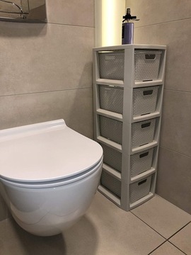 КНИЖНЫЙ ШКАФ, СУНДУК, ПОЛКА ДЛЯ ШКАФА, СТОЙКА С 5 КОРЗИНАМИ ИЗ РОТАГА КОРЗИНЫ ДЛЯ ВАННОЙ КОМНАТЫ BRANQ