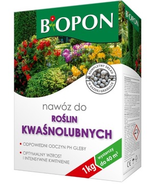 NAWÓZ DO roślin kwaśnolubnych 1kg bopon