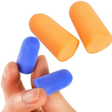 ZATYCZKI DO USZU Z PAMIĘCIĄ WYGŁUSZAJĄCE W PODRÓŻ DO SNU SAMOLOTU 4szt