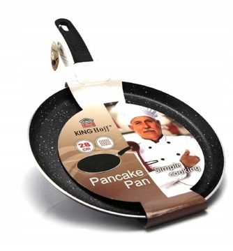 Patelnia Naleśników GRANITOWA 28cm INDUKCJA 1128