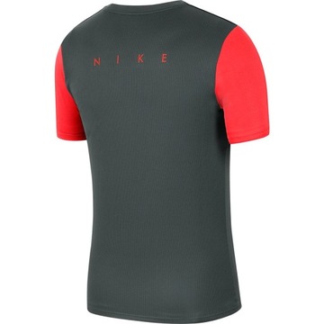 Koszulka męska Nike Dry Academy PRO TOP SS szaro-czerwona BV6926 079 S