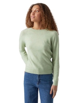 Vero Moda zielony sweter doffy basic S
