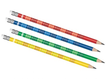 Ołówek z gumką i tabliczką mnożenia Colorino Kids