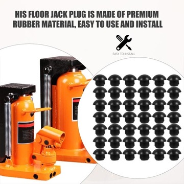 WTYCZKA JACK PODŁOGA GNIAZDO SAMOCHODOWE GUMOWE ZAŚLEPKI