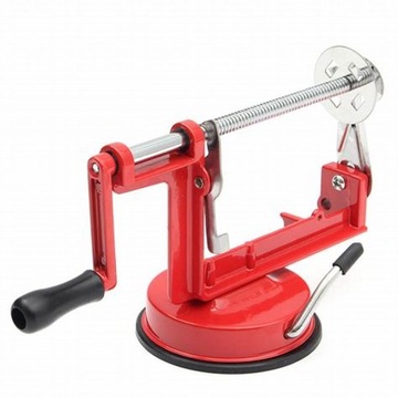 Чип картофельная машина сумасшедшая фри с ручной всасывающей чашкой