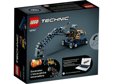 KLOCKI LEGO TECHNIC 2W1 WYWROTKA+DŹWIG 42147
