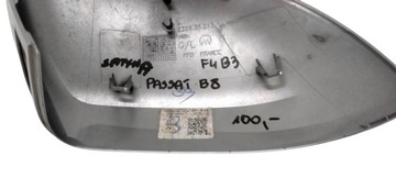 232635213/ 14 VW ARTEON 2017- POUZDRO ZRCÁTKO LEVÝ PRAVÁ KOMPLET