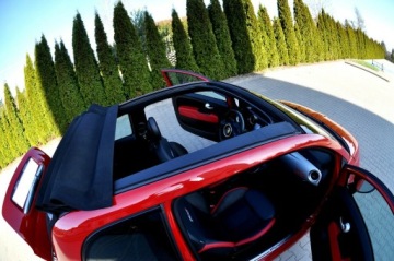 Fiat 500 II CC Seria 1 0.9 TwinAir 85KM 2015 Fiat 500 900 85KM TwinAir Cabrio Klima Pdc, zdjęcie 4