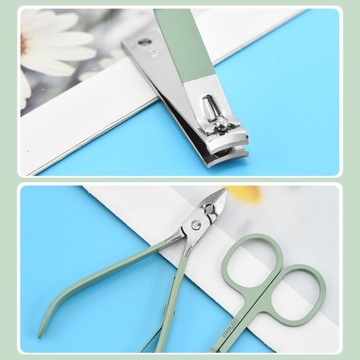 НАБОР ИЗ 22 ИНСТРУМЕНТОВ ДЛЯ МАНИКЮРА ПЕДИКЮРА ЩИПЦЫ ДЛЯ НОГТЕЙ