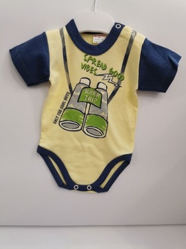 Body niemowlęce rozm 62 cm krótki rękaw