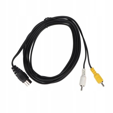 Kabel DIN 8Pin do 2RCA profesjonalny kabel