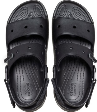 Dámske Sandále Topánky Crocs Tarrain Na Suchý Zips 45,5